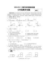 河南省信阳市潢川县2023-2024学年七年级上学期期末数学试题