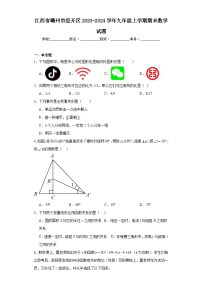 江西省赣州市经开区2023-2024学年九年级上学期期末数学试题(含答案)