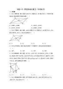 专题4.21 四边形综合复习（专项练习）-2022年中考数学基础知识专项讲练（全国通用）