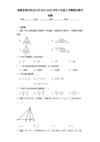 福建省福州市台江区2023-2024学年八年级上学期期末数学试题