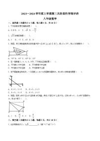 江西省九江市都昌县2023-2024学年八年级上学期期末数学试题（含答案）