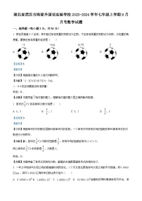 47，湖北省武汉市江夏区海淀外国语实验学校2023-2024学年七年级上学期月考数学试题