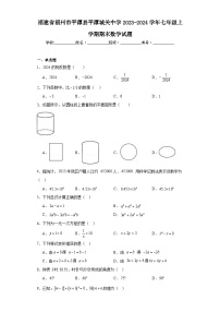 福建省福州市平潭县平潭城关中学2023-2024学年七年级上学期期末数学试题