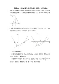 2024年中考数学专题训练 专题09 二次函数与胡不归综合应用（专项训练）（原卷版+解析）