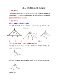 2024年中考数学专题训练 专题06 半角模型综合应用（知识解读）