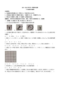 安徽省滁州市凤阳县2023-2024学年八年级上学期期末数学试题