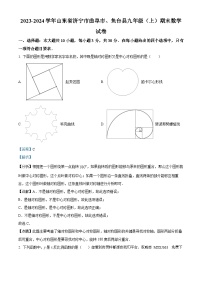 02，山东省济宁市曲阜市2023-2024学年九年级上学期期末数学试题