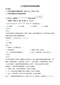 06，浙江省湖州市南浔区2023-2024学年九年级上学期期末数学试题