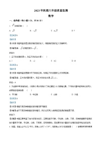 21，河南省驻马店市驿城区2023-2024学年八年级上学期期末数学试题