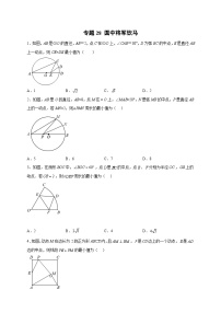 专题28 圆中将军饮马-【微专题】2022-2023学年九年级数学上册常考点微专题提分精练（人教版）