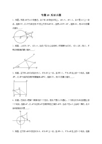 专题19 瓜豆小题-【微专题】2022-2023学年九年级数学下册常考点微专题提分精练（人教版）