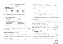 四川省泸州市合江县少岷初级中学2023-2024学年八年级下学期开学考试数学试题