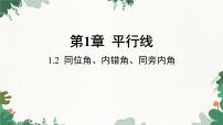 数学1.2同位角、内错角、同旁内角教学ppt课件
