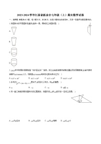 2023-2024学年江西省新余市七年级（上）期末数学试卷（含解析）