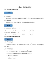 专题02 实数篇-备考2024年中考数学考点总结+题型专训（全国通用）