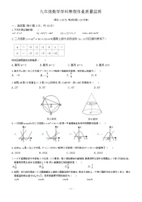 山东省日照市东港区北京路中学2023-2024学年下学期九年级开学考数学试卷