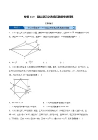 专题13.9 期末复习之选填压轴题专项训练-2022-2023学年八年级数学下册举一反三系列（苏科版）