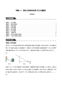 专题6.5 相似三角形的应用【九大题型】-2023-2024学年九年级数学下册举一反三系列（苏科版）