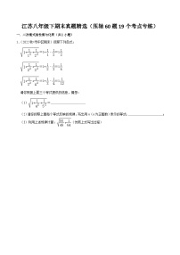 江苏八年级下期末真题精选（压轴60题19个考点专练）-【满分全攻略】2022-2023学年八年级数学下学期核心考点+重难点讲练与测试（苏科版）