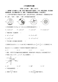 山东省德州市庆云县2023-2024学年八年级上学期期末数学试题（原卷版+解析版）