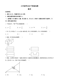 陕西省西安市第九十九中学2023-2024学年九年级上学期期末数学试题（原卷版+解析版）