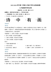 广东省中山市中山纪念中学2023-2024学年九年级下学期开学考试数学试题