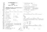 四川省绵阳市东辰国际学校2023—2024学年上学期11月月考试七年级数学试题