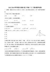 2023-2024学年重庆市城口县八年级（上）期末数学试卷（含解析）