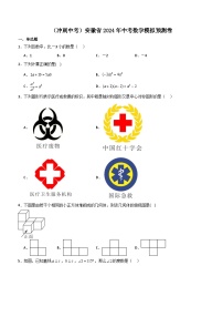 （冲刺中考）安徽省2024年中考数学模拟预测卷（含答案）