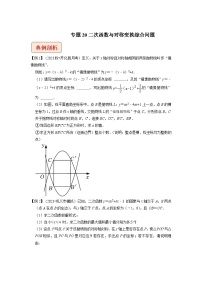 2024年中考数学压轴题之学霸秘笈大揭秘专题20二次函数与对称变换综合问题   （原卷版+解析）