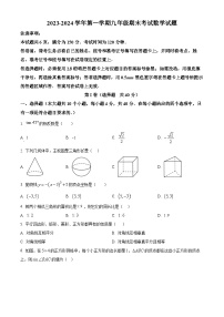 山东省济南市天桥区2023-2024学年九年级上学期期末考试数学试题（原卷版+解析版）