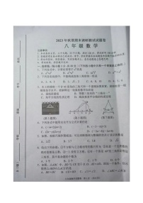 河南省南阳市2023—2024学年八年级上学期1月期末数学试题