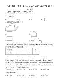 广东省深圳市南外集团华侨城中学2023-2024学年九年级下学期开学开学数学试题（原卷版+解析版）