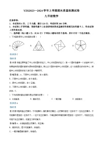 307，河南省许昌市禹州市2023-2024学年九年级上学期期末数学试题