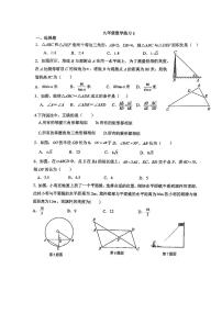 216，北京市陈经纶中学嘉铭分校2023~2024学年下学期 九年级开学考数学试卷