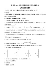 云南省保山市腾冲市2022-2023学年七年级上学期期末数学试题（原卷版+解析版）