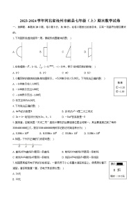 2023-2024学年河北省沧州市献县七年级（上）期末数学试卷（含解析）