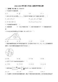 河南省驻马店市第四中学2022-2023学年八年级上学期期末数学试题（原卷版+解析版）