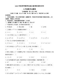 云南省昭通市永善县2023-2024学年九年级上学期期中数学试题（原卷版+解析版）