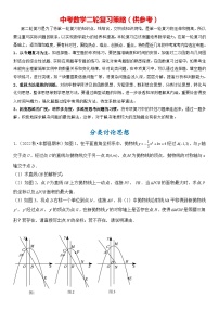 2024年中考数学压轴题专项练习—分类讨论思想