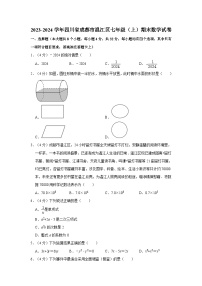 +四川省成都市温江区2023-2024学年七年级上学期期末考试数学试卷+