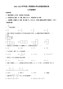 辽宁省大连市金普新区2022-2023学年七年级上学期数学期末试题（原卷版+解析版）