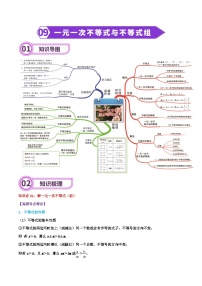 专题09 一元一次不等式与不等式组-2024年中考数学一轮复习重难点精讲练（导图+知识点+新题检测）