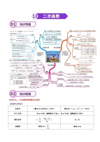 专题13 二次函数-2024年中考数学一轮复习重难点精讲练（导图+知识点+新题检测）
