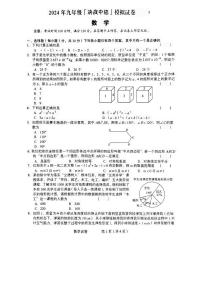 91，2024年河南省驻马店市平舆县中考一模数学试题