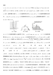 110，河南省周口市沈丘县博士学校2023-2024学年九年级下学期开学考试数学试题(1)