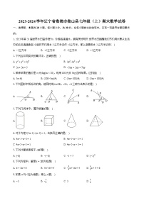 2023-2024学年辽宁省盘锦市盘山县七年级（上）期末数学试卷（含详细答案解析）