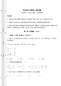 【真题汇编】河北省中考数学三模试题（含答案解析）