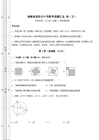 【真题汇编】湖南省岳阳市中考数学真题汇总 卷（Ⅱ）（精选）