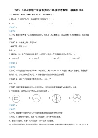 85，2024年广东省东莞市石碣镇中考一模数学试题